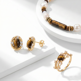 Natural Tiger's Eye Stud Gift Sets alternate view