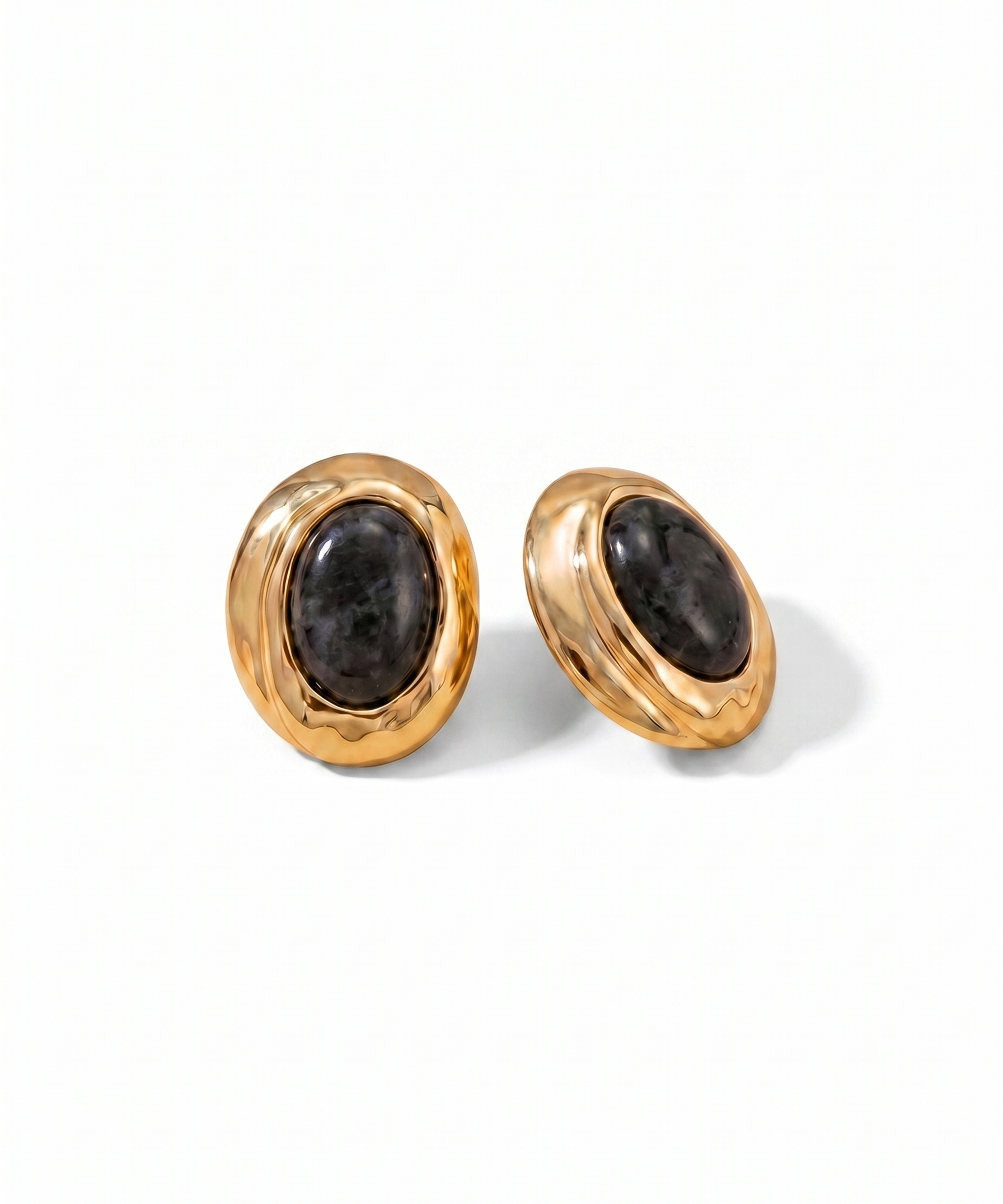 Amethyst Energy Stud Earrings by Natelyrian