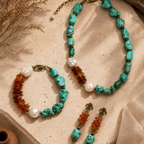 Amber Turquoise Pearl Gift Sets product view 5