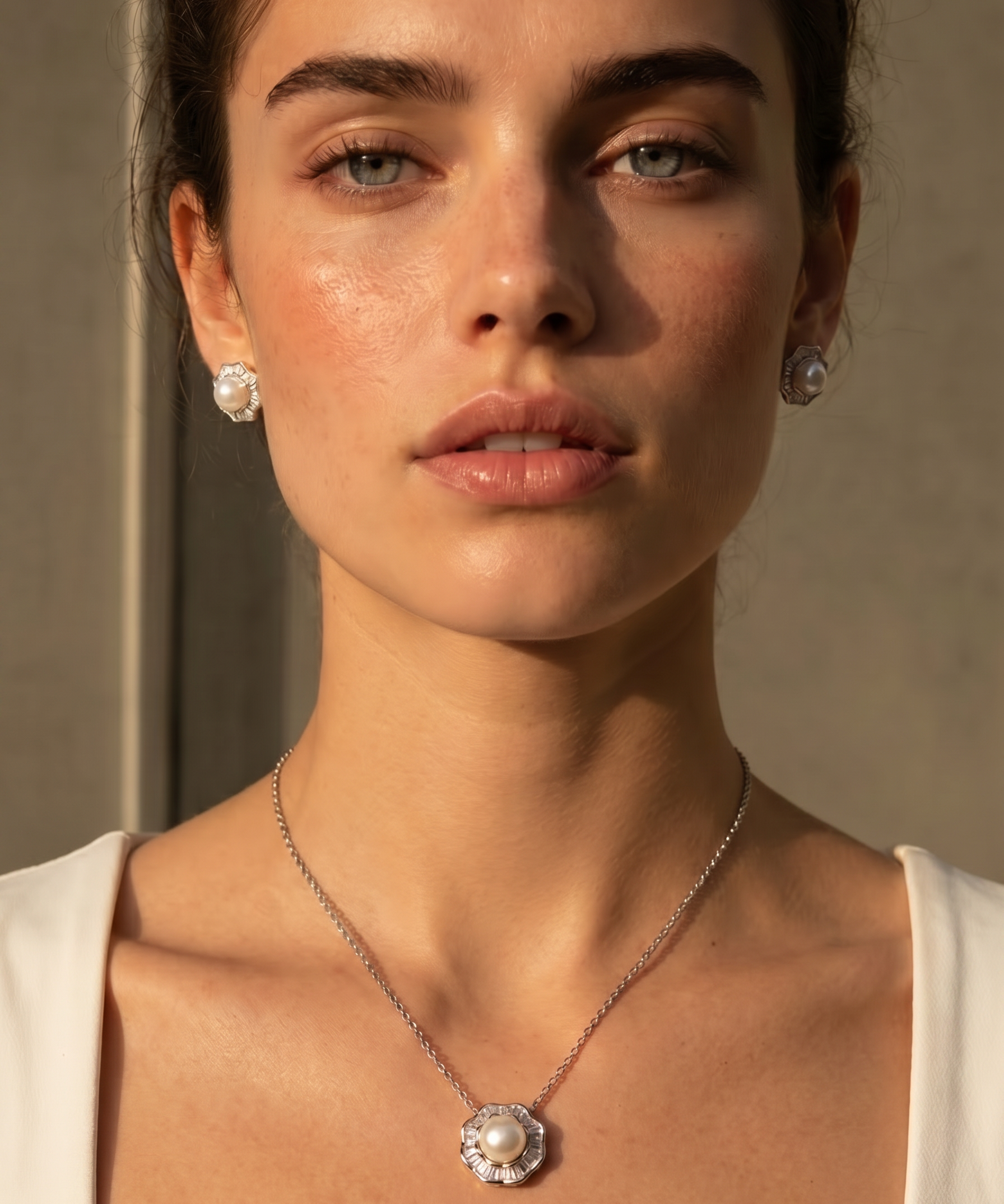 Freshwater Pearl Sunburst Stud Gift Sets detail view