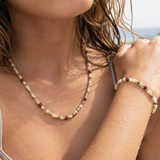 Mixed Gemstone Adjustable jewelry set by Natelyrian